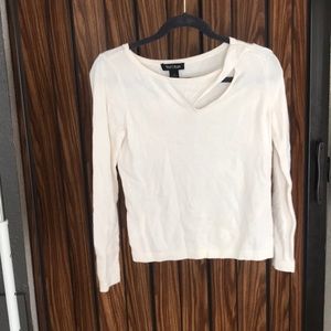 Cream long sleeve